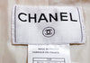 CHANEL 99S Ivory Grey Metallic Jacket 36 38 シャネル アイボリー・グレー・メタリック・ジャケット