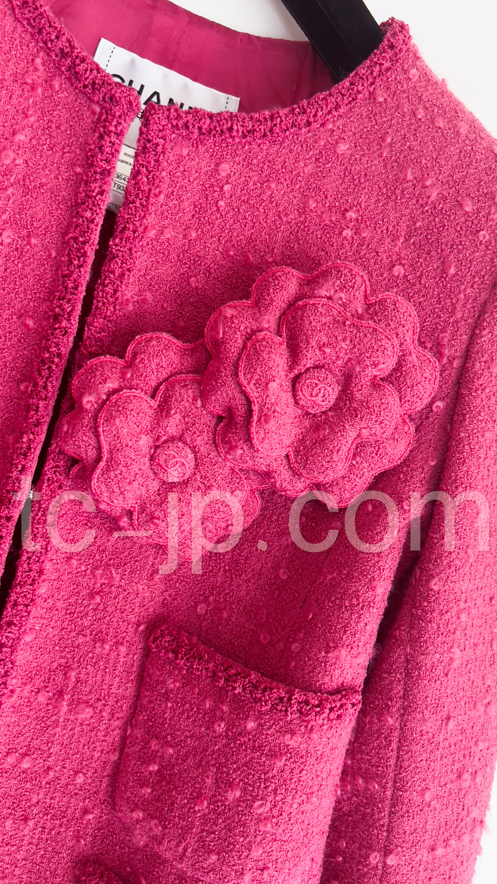 シャネル ピンク・ツイード・ジャケット・スーツ CHANEL 09A pink 