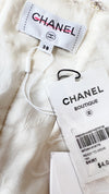 CHANEL 18PF Creme Metallic Jacket Skirt 38 シャネル クリーム・メタリック・ツイード・ジャケット・スカート 即発