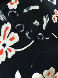 CHANEL 97S Black Sleeveless Flower Dress 38 40 シャネル 花柄ノースリーブ・ワンピース 即発 - TC JAPAN