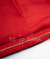 CHANEL 09PF $6K Red Moscow Wool Jacket Suit 38 シャネル レッド・ロマノフ・ツイード・ジャケット