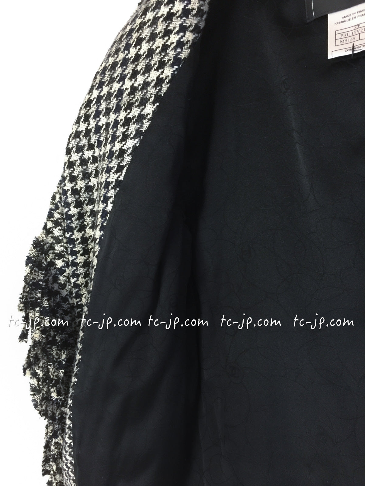 CHANEL 07S Mix Tweed Jacket Skirt Suit 36 40 シャネル ツイード・ジャケット・スカート・スーツ 千鳥格子  即発
