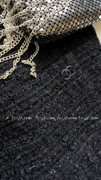CHANEL 06S Black Sheer Sleeveless Dress 36 シャネル 冠婚葬祭ブラック・オーガンジー・ワンピース 即発