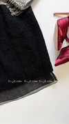 CHANEL 06S Black Sheer Sleeveless Dress 36 シャネル 冠婚葬祭ブラック・オーガンジー・ワンピース 即発