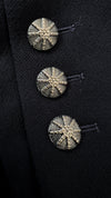 CHANEL 20S Navy Wool Jacket Coat 38 シャネル ネイビー・ウール・ジャケット・コート
