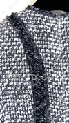CHANEL 13S Keira Knightley Actress Gray White Tweed Dress 34 シャネル キーラナイトレイ着用 グレー ホワイト ツイード ワンピース 即発