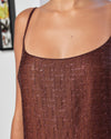 CHANEL 99A Evening long Dress 34 36 シャネル メタリック・マキシ・ロング・ドレス・ワンピース