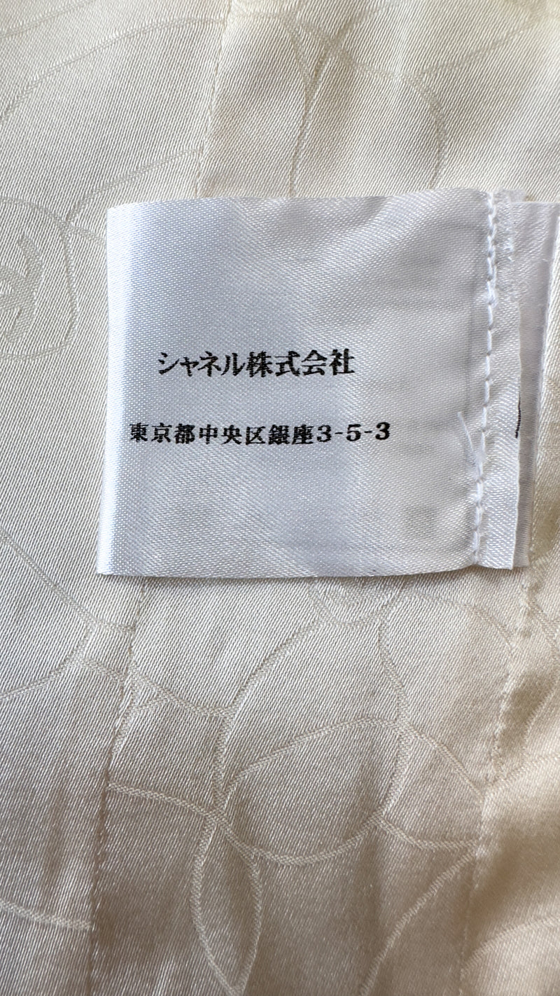 CHANEL 05C Penelope Cruz White Ivory Tweed Jacket Skirt Suit 34 36 シャネル ペネロペクルス着・ホワイト・アイボリー・ツイード・ジャケット・スカート・スーツ 即発 - TC JAPAN