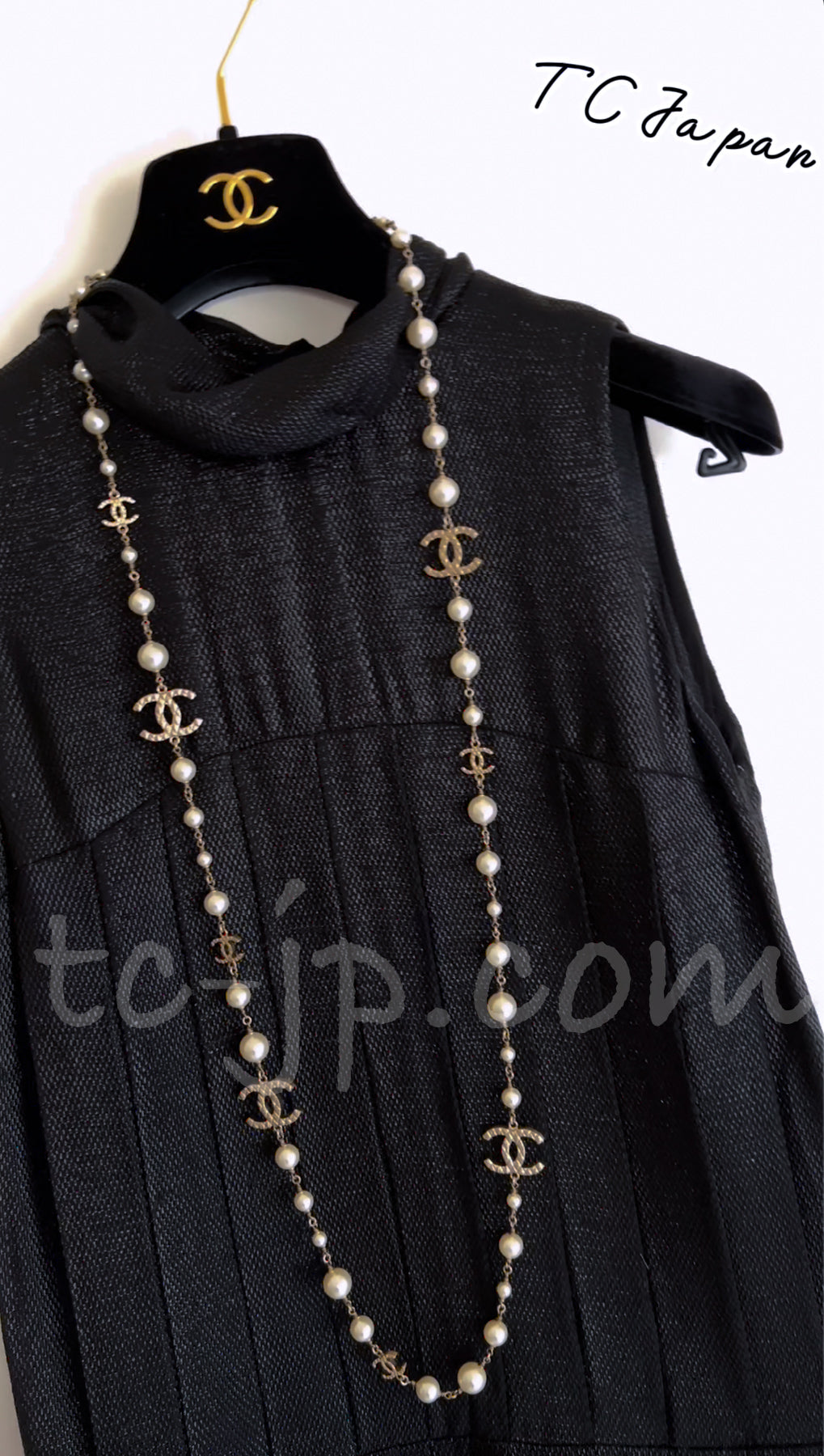 シャネル ブラック・ワンピース CHANEL 11A Silk black Shimmer