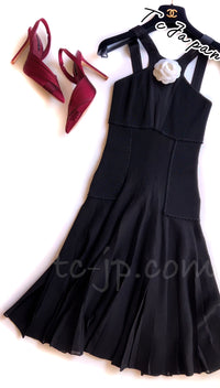 CHANEL 11S Naomi Watts Black Knit Dress 36 シャネル ナオミワッツ着ブラック・ニット・ワンピース