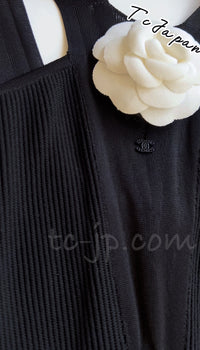 CHANEL 11S Naomi Watts Black Knit Dress 36 シャネル ナオミワッツ着ブラック・ニット・ワンピース