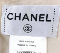 CHANEL 12PF Paris Bombay Ivory Silver Dress 34 シャネル アイボリー・シルバー・ツイード・ワンピース 即発 - TC JAPAN