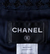 CHANEL 16S Navy Black Tweed Jacket Skirt Suit 36 38 シャネル ネイビー・ブラック・ツイード・ジャケット・スカート・スーツ 即発