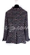 CHANEL 06A Black Metallic Multicolor Tweed Jacket Skirt 34 シャネル ブラック・メタリック・ツイード・ジャケット・スカート