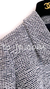 CHANEL 19PS White Mix Zipper Front Tweed Jacket 44 シャネル  ホワイト・ミックス・ジッパー・ツイード・ジャケット 即発