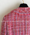 CHANEL 04S Uma Thurman Lesage Red Fringe Tweed Jacket Suit 34 36 シャネル レッド・ルサージュ・ジャケット・スーツ 即発