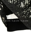 CHANEL 12S White Black Knit Dress 40 シャネル ホワイト・ブラック・ワンピース 即発