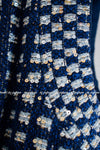 CHANEL 17PS Midnight Blue Sleeveless Tweed Dress 36 シャネル ミッドナイト・ブルー・ワンピース 即発