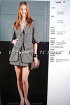 Chanel 11S Black White Jacket Dress Suit 36 38 シャネル 黒白 半袖ツイード・ジャケット - シャネル TC JAPAN