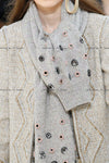CHANEL 16A Grey Tweed Jacket Long Cardigan 36 シャネル グレー・ツイード・ジャケット・ロングカーディガン - シャネル TC JAPAN