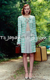 CHANEL 04C Pink White Tweed Fringe Jacket 36 38 40 42 44 シャネル ピンク・ホワイト・ツイード・フリンジ・ジャケット 即発