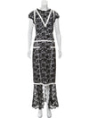 CHANEL 14C Black Navy Camellia Lace Dress Tops 38 シャネル ブラック・ネイビー・ホワイト・レース・ワンピース・トップス 即発