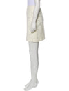 CHANEL 09C Ivory Camellia Jacket Skirt Suit 38 シャネル カメリア・アイボリー・ジッパー・ジャケット スカート スーツ - CHANEL TC JAPAN