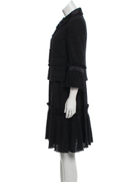CHANEL 09S Black Tweed Dress jacket 36 38 シャネル ブラック・キャミソール・ツイード・ワンピース ジャケット  冠婚葬祭 即発 - CHANEL TC JAPAN