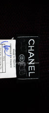 CHANEL 99A Bordeaux Cardigan Tops 34 36 シャネル ボルドー・ニット スパンコール カーディガン・トップス 即発