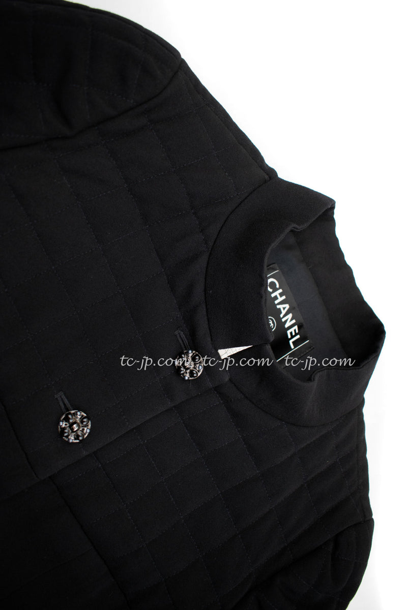 CHANEL 06PF Black Wool Jacket 38 シャネル ブラック・ウール・ジャケット 即発