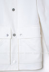 CHANEL 13S White Jacket Coat 38 40 42 シャネル ホワイト・ジャケット・コート 即発