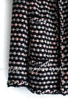 CHANEL 06A Black Metallic Multicolor Tweed Jacket Skirt 34 シャネル ブラック・メタリック・ツイード・ジャケット・スカート