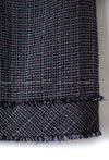 CHANEL 09S Black Navy Purple Bow Tweed Dress 38 シャネル ブラック ネイビー パープル リボン ツイード ワンピース 即発