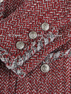 CHANEL 08A Miranda Kerr Tweed Jacket Red Grey or Black 36 38 シャネル レッド・グレー・ツイード・ジャケット入手困難 即発 - シャネル TC JAPAN