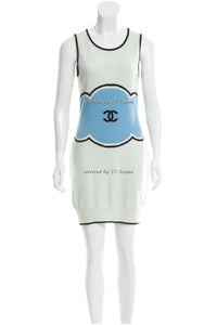 CHANEL 09C Cashmere CC Logo Dress 36 シャネル カシミアCCロゴ・ワンピース
